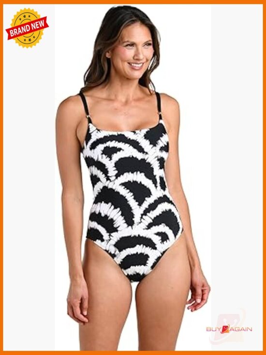 Other - One Piece Swimsuit Tummy Control Ruched Body Adjustable Straps